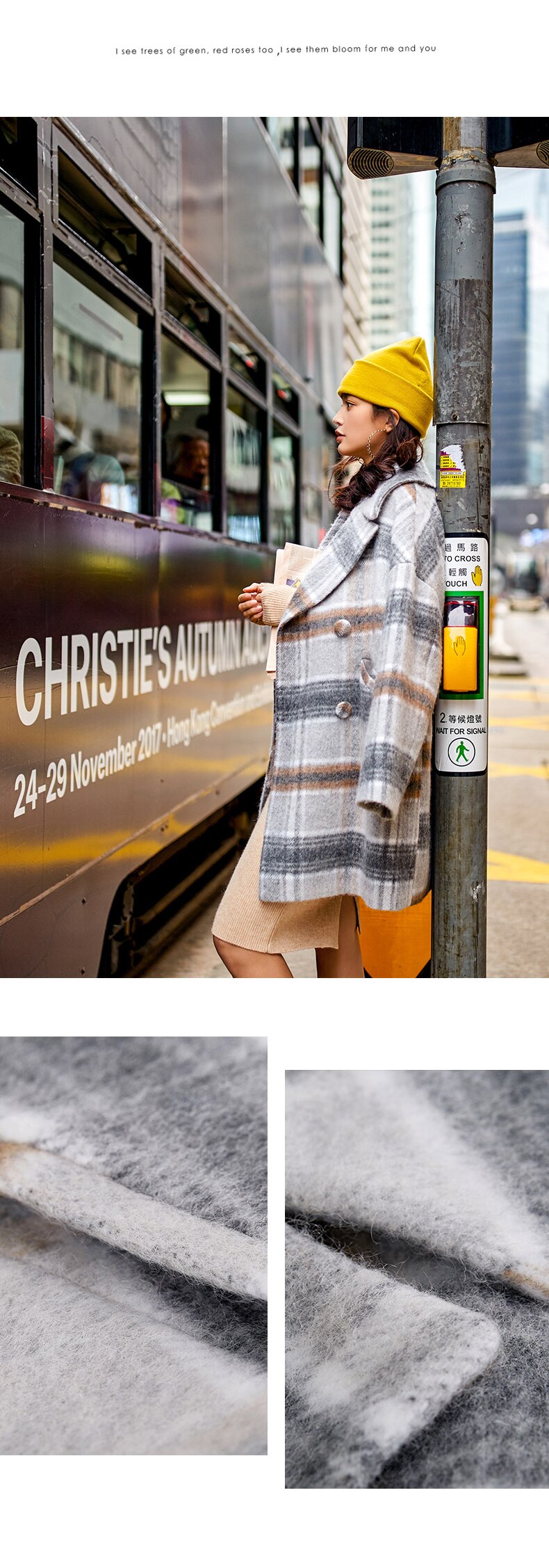 ARTKA 2018 New City Series Autumn&Winter Double Breasted Button Mid-Length Wide Hem Coat JW17037
