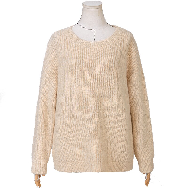 ARTKA 2020 Autumn New Women Sweater Elegant Soft Mohair Knitted Sweater Loose Long Sleeve Pullover Wool Sweaters Women YB20207Q